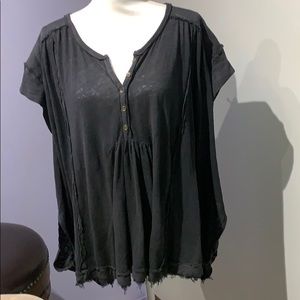 Free People distressed Top